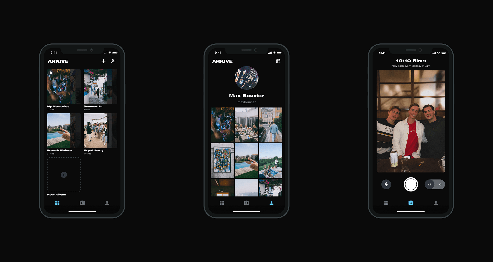 Arkive (Photo & Video App) project screenshot